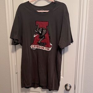 47 Brand Alabama Crimson Tide Elephant Tee w/appliqué logo